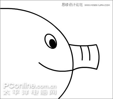 Flash制作有趣的亲嘴猪动画教程,PS教程,思缘教程网
