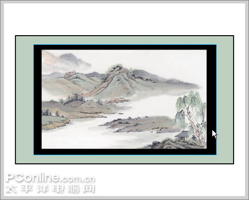 Flash制作一幅诗意的水墨卷轴展开的动画,PS教程,思缘教程网
