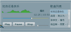 Flex播放器(实现播放、缓冲进度条和音频曲线显示)