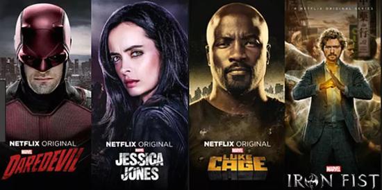 ▲ 这套Netflix的原创漫威剧前途Real尴尬了...