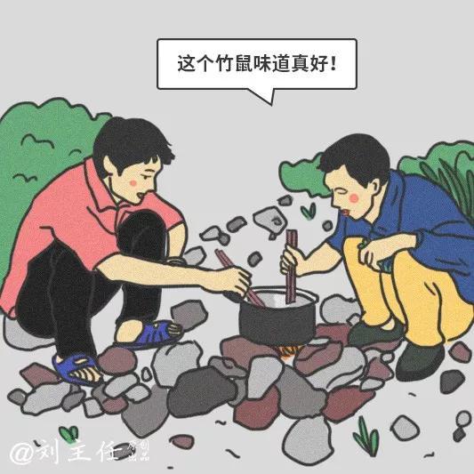 此外，“沙雕”文化的兴起，丧颓衰的内容也成了吸精神器。