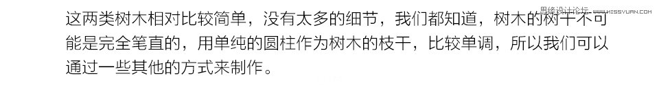 C4D实例教程：详解树木建模教程,PS教程,思缘教程网