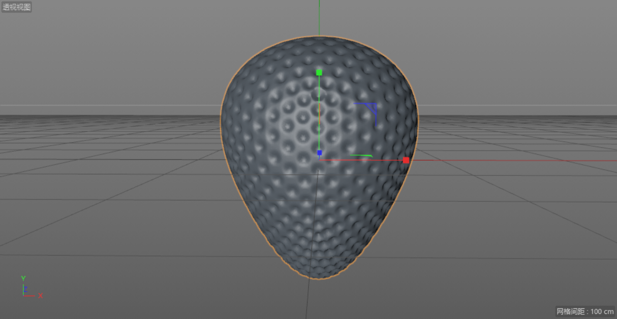 C4D制作逼真的草莓建模及渲染,PS教程,思缘教程网