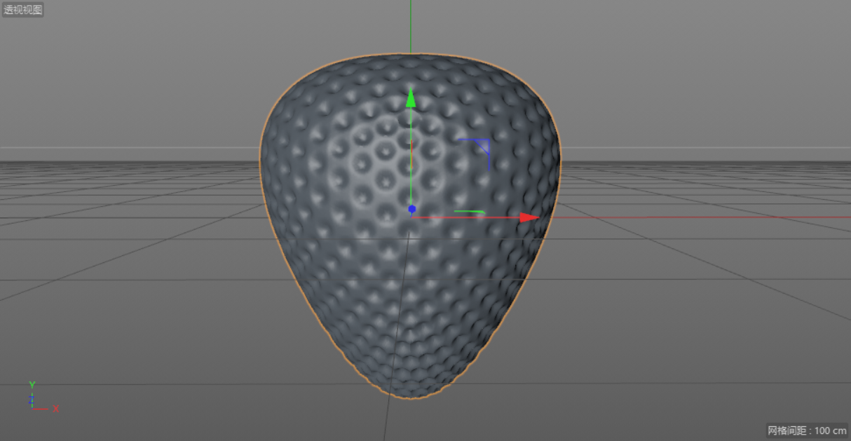 C4D制作逼真的草莓建模及渲染,PS教程,思缘教程网