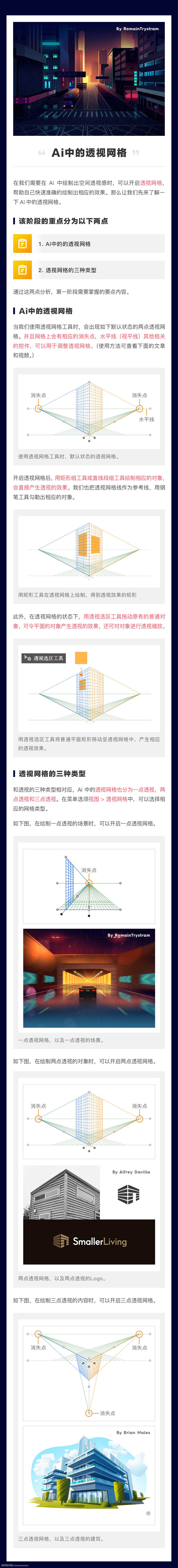 透视网格：详解AI中的透视网格及使用方法,PS教程,思缘教程网