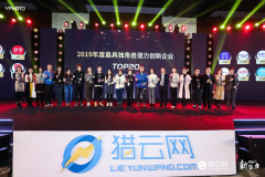 真果科技亮相猎云网2019创投颁奖盛典，强劲实力荣获双料大奖