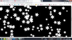 JavaScript canvas实现雪花随机动态飘落效果