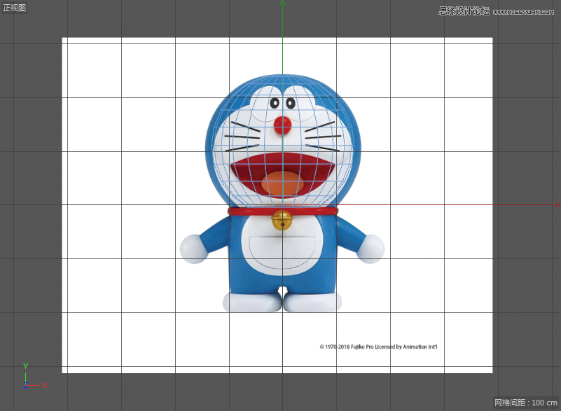 C4D详解机器猫哆啦A梦建模及渲染,PS教程,思缘教程网