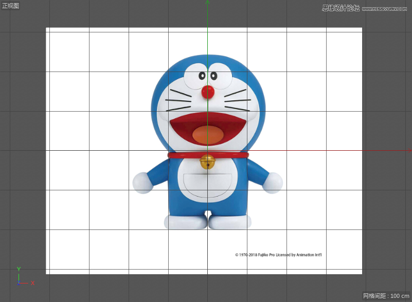 C4D详解机器猫哆啦A梦建模及渲染,PS教程,思缘教程网