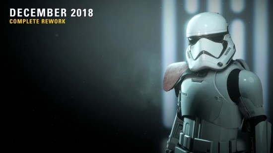 《星球大战：前线2》新旧画面对比 模型光效优化动作更帅气