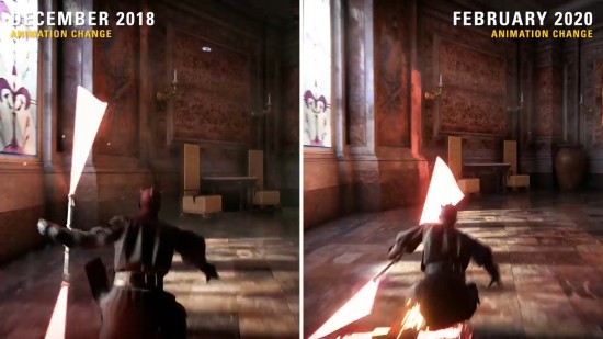 《星球大战：前线2》新旧画面对比 模型光效优化动作更帅气