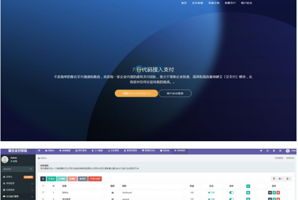 2020最新版第四方聚合支付系统源码/带银联快捷支付/支付宝扫码/支付宝wap/公众号/微信扫码
