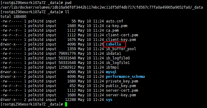 恢复docker容器数据的方法