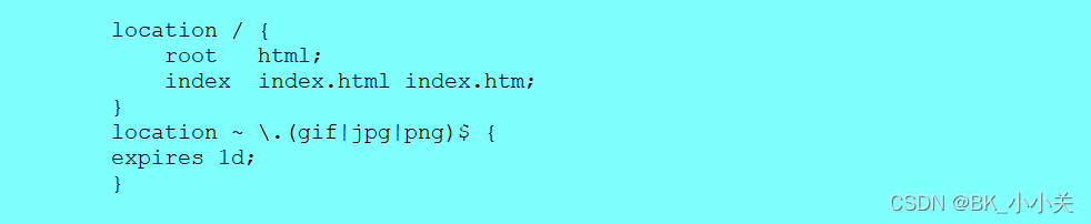nginx网页缓存时间的配置过程介绍