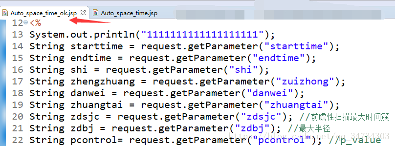 解决request.getParameter取值后的if判断为NULL的问题