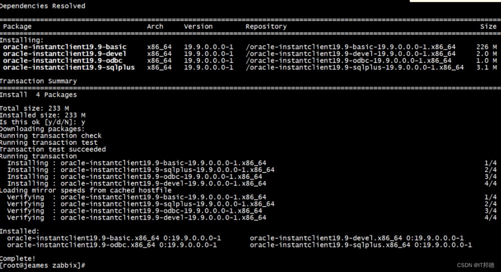 Zabbix6通过ODBC方式监控Oracle 19C的过程