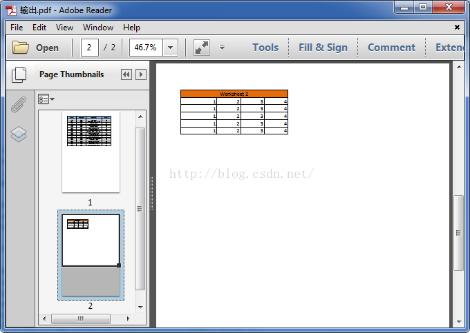 C#将Excel转换为PDF的教程