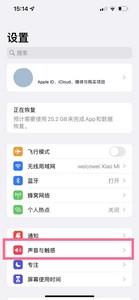 ios16如何设置静音时震动 苹果设置静音时震动方法