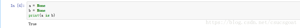 python条件判断中not、is、is not、is not Non